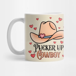 Pucker Up Cowboy Mug